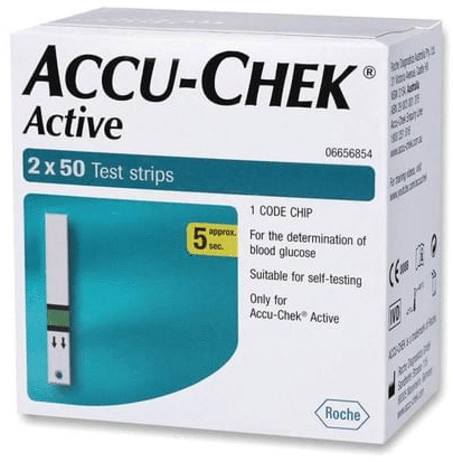 Accu-chek Active 100 Strips