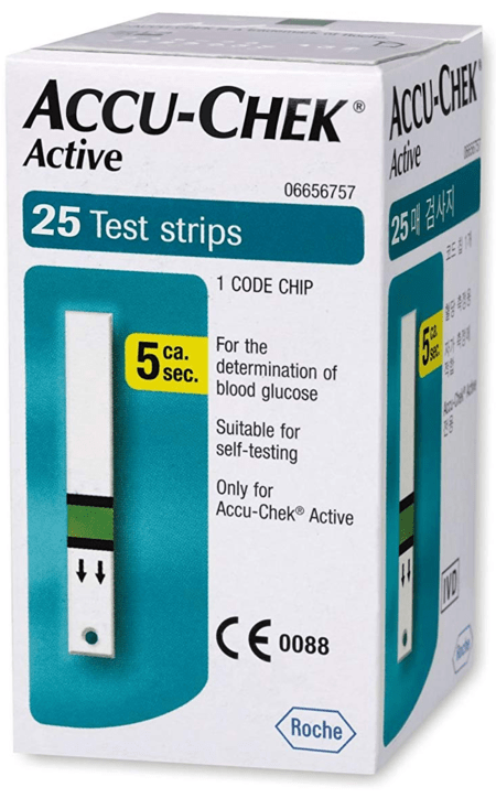Accu-chek Active 25 Strips