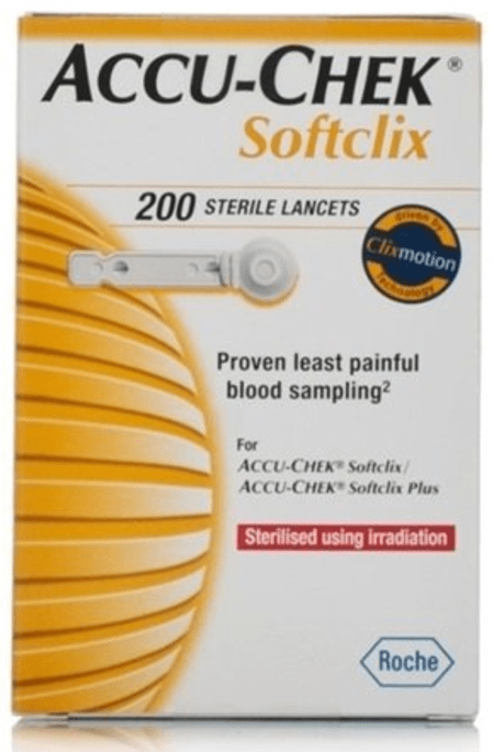 Accu-chek Softclix 200 Lancets