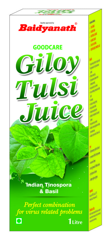 Baidyanath Giloy Tulsi Juice - 1 Ltr