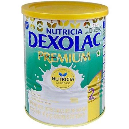 Dexolac Premium 2 Follow-up Formula (after 6 Months) Tin - 500gm