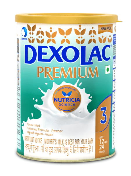 Dexolac Premium 3 Follow-up Formula (after 12 - 24 Months) Tin - 500gm