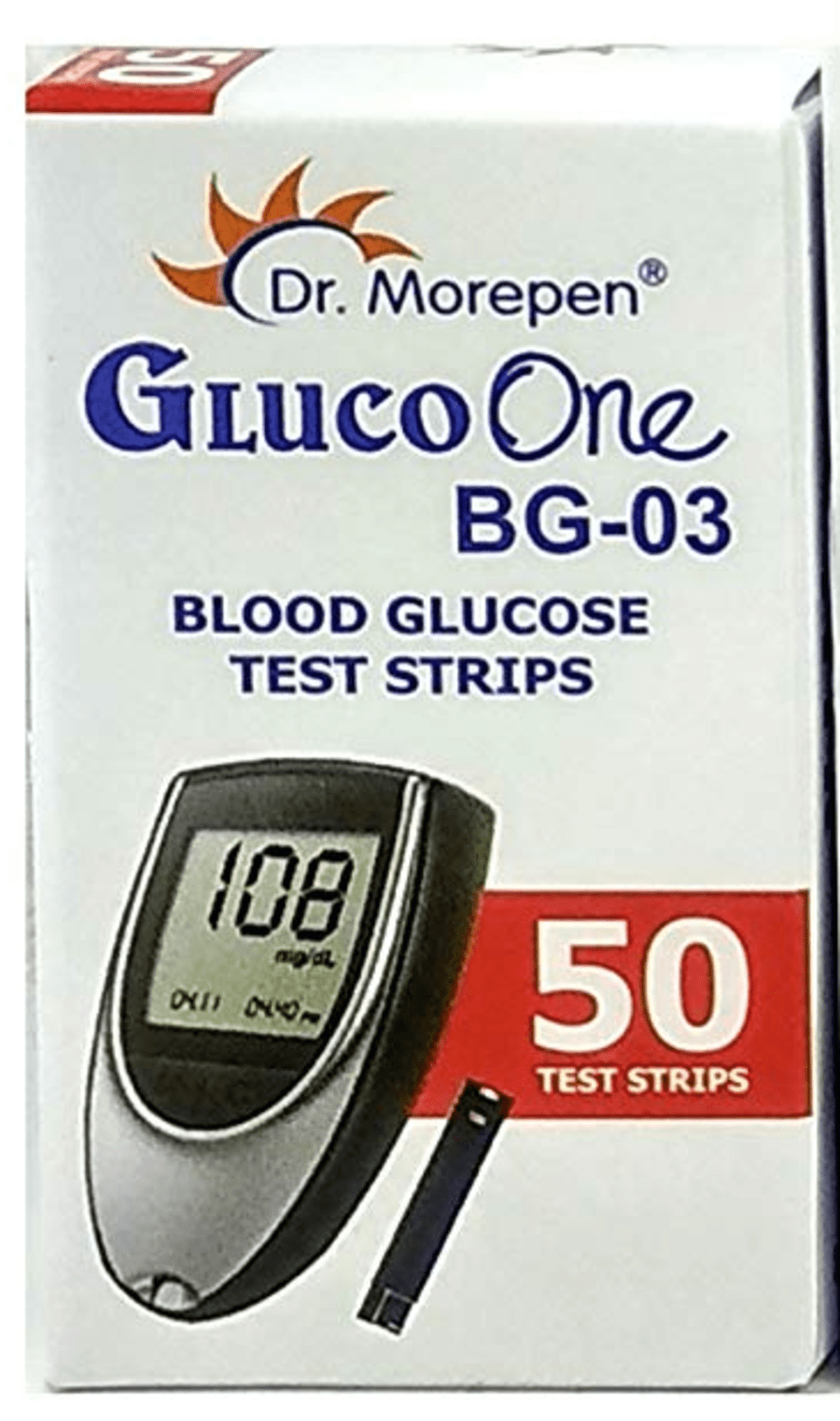Dr Morepen Bg 03 50 Strips
