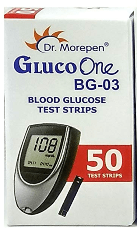 Dr Morepen Bg 03 50 Strips