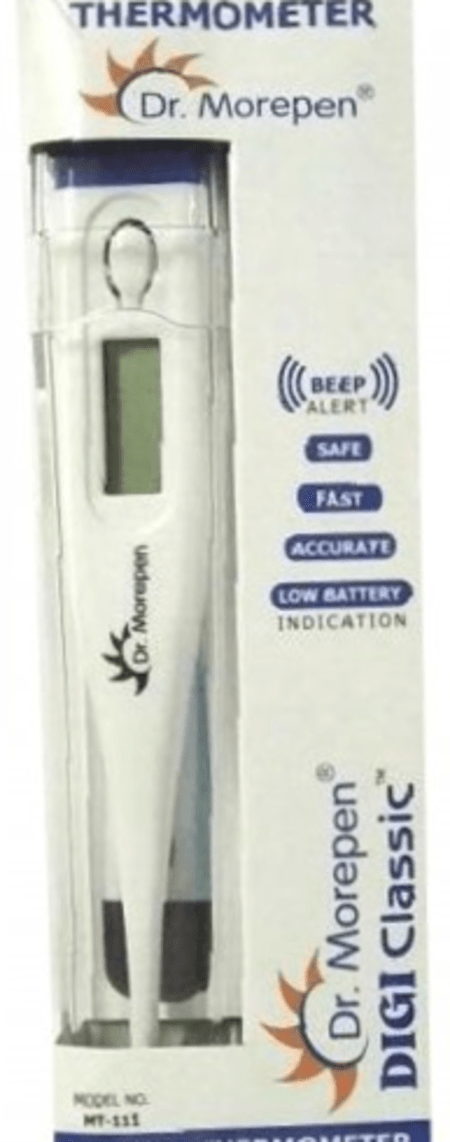 Dr Morepen Digital Thermometers Mt 111 1 Piece