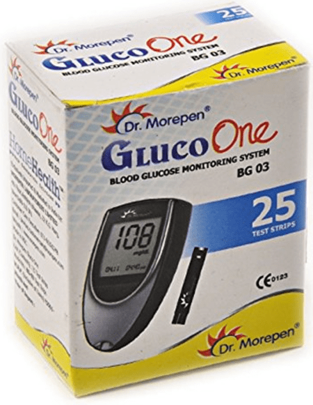 Dr Morepen Bg 03 25 Strips