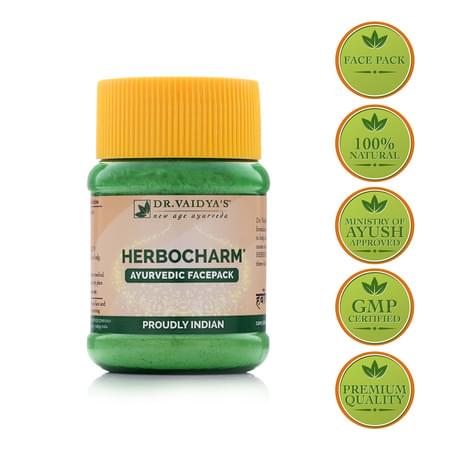 Dr. Vaidya's Herbocharm Powder Pack Of 2 (100 Gms) (face Pack)