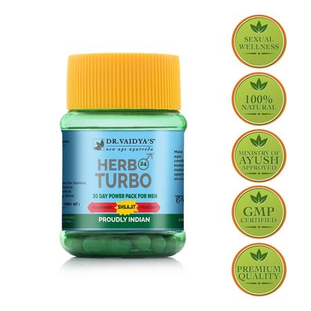 Dr. Vaidya's Herbo24turbo (30 Capsules)