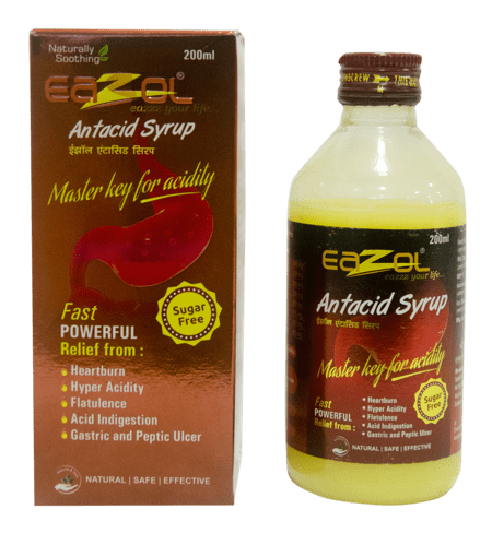 Eazol Antacid Syrup 200 Ml