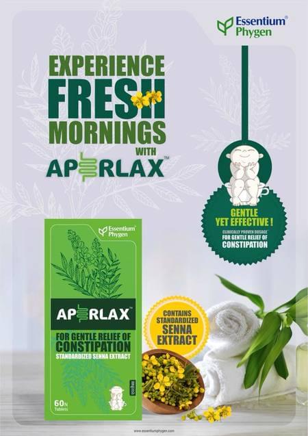 Aperlax Tablets For Relief From Constipation - 60's