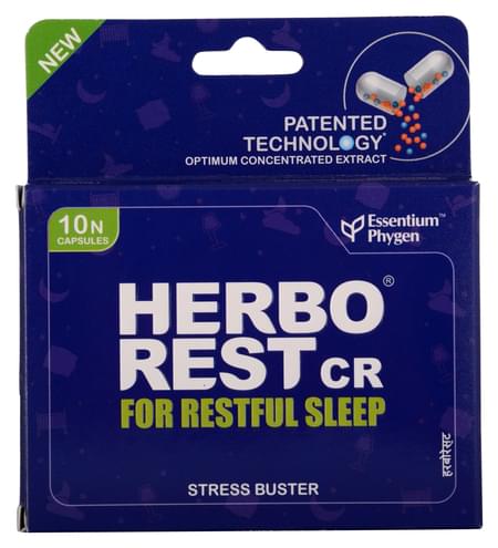 Herborest Cr Herbal Restful Sleep Capsules (10 Capsules)