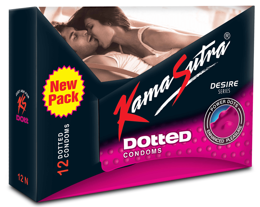 Kamasutra Dotted 12 Condoms