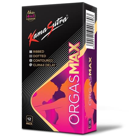 Kamasutra Orgas Max 4in1 - 12 Condoms