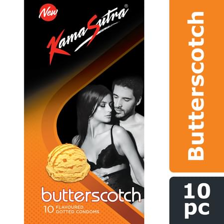 Kamasutra Excite Butterscotch 10 Condoms