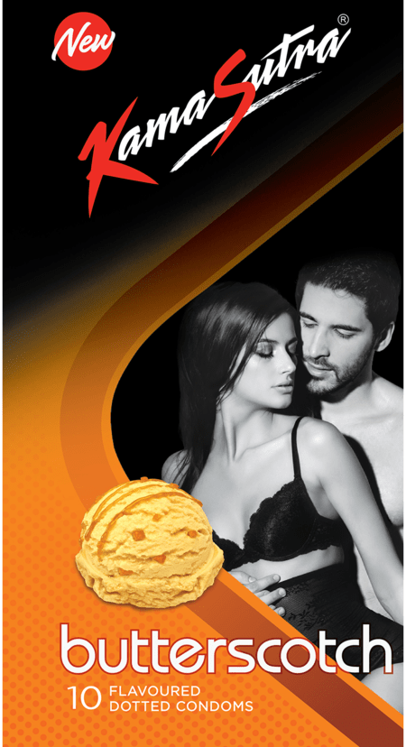 Kamasutra Excite Butterscotch 10 Condoms