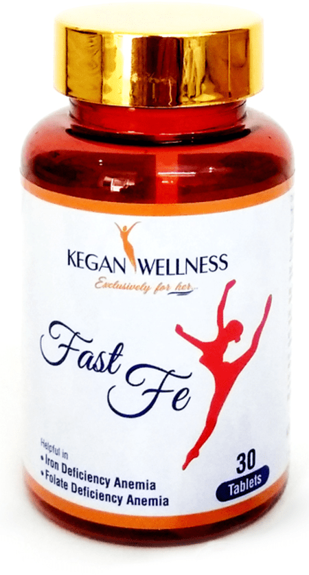 Kegan Wellness Fastfe-iron Supplements With Sustained Iron Release 30's