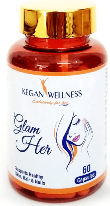 Kegan Wellness Glamher-hair Skin And Nails Supplements 60's