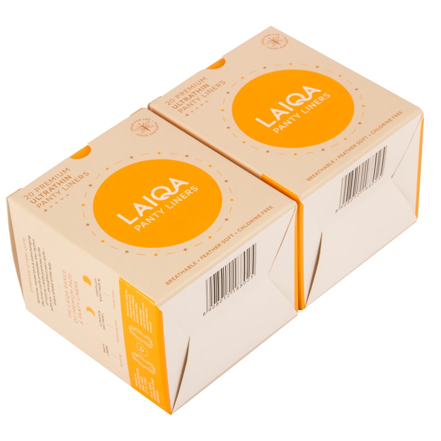 Laiqa Double Liner :panty Liner 155mm - 2 Box