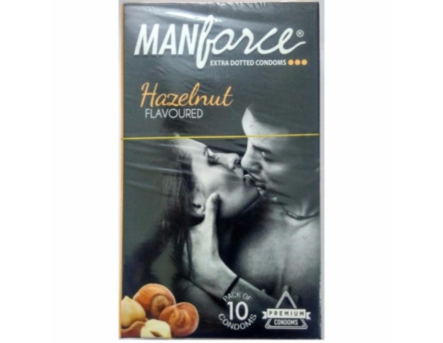 Manforce Hazelnut Flavoured Condoms Pack Of 10