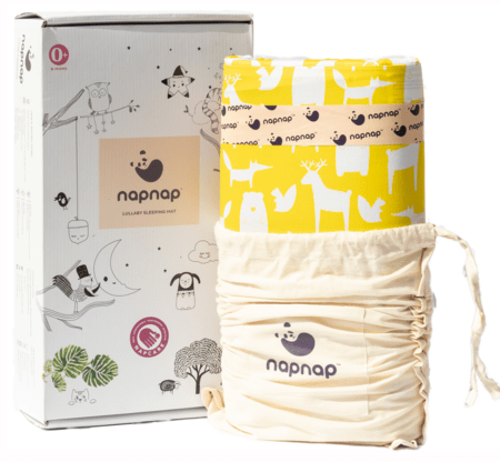 Napnap Portable Soothing Mat For New-borns And New Moms.- Ello Yellow