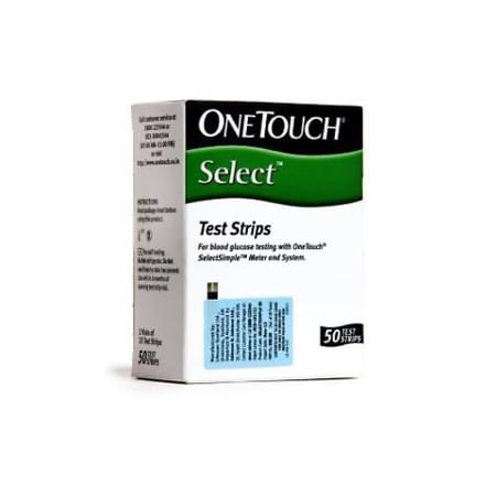 One Touch Select 50 Strips