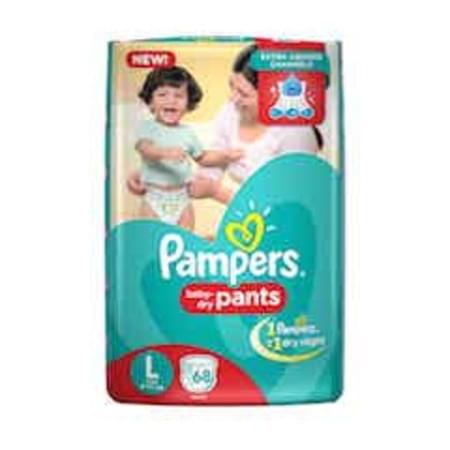 Pampers Diaper Pants Large Size 68 Pieces