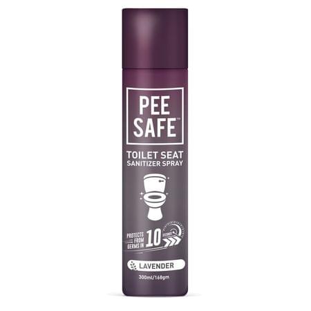 Pee Safe Toilet Seat Sanitizer - Washroom Pack (lavender, 300 Ml)