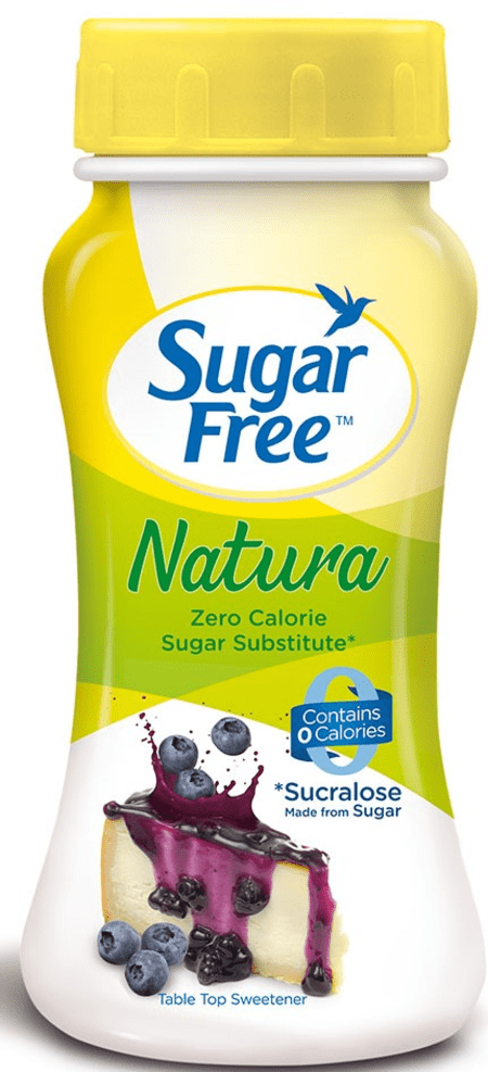 Sugar Free Natura 100gm Powder - Zero Calorie Sweetener & Sugar Substitute For Cooking