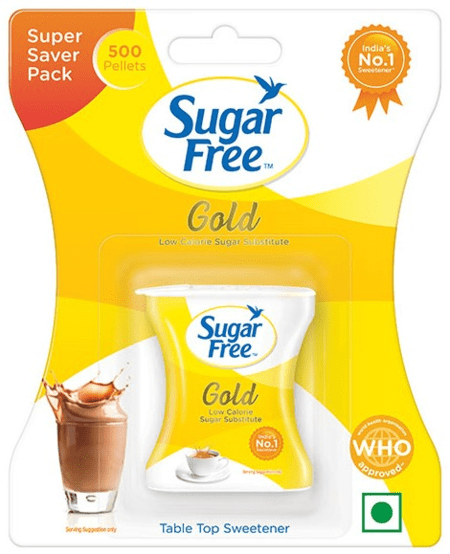 Sugar Free Gold 500 Pellets - Low Calorie Sweetener & Sugar Substitute