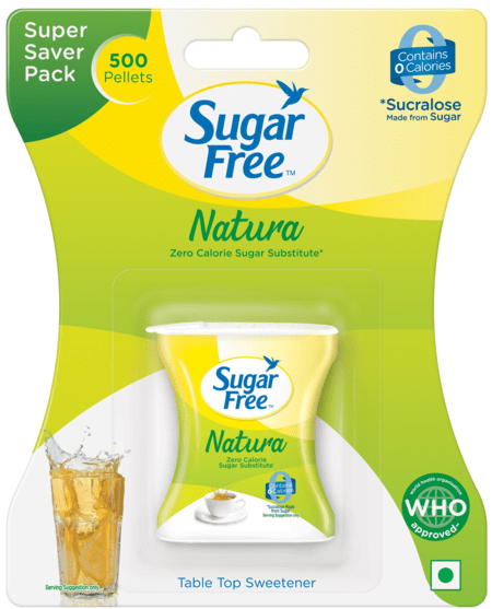 Sugar Free Natura 500 Pellets - Zero Calorie Sweetener& Sugar Substitute