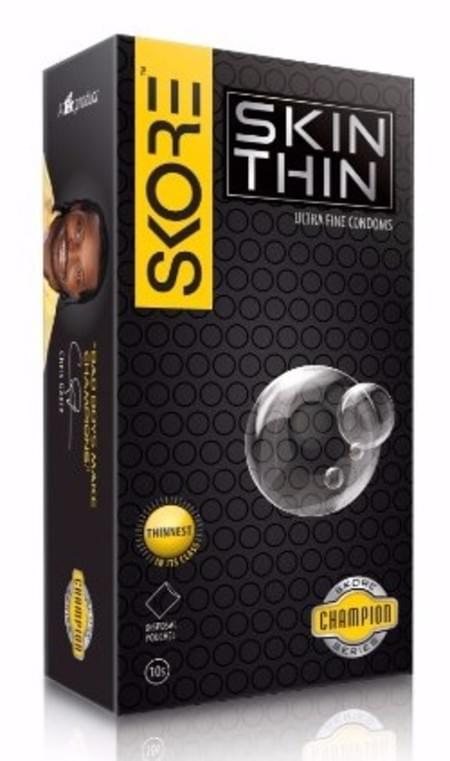 Skore 3d Champion Skin Thin Condoms Pack Of 10