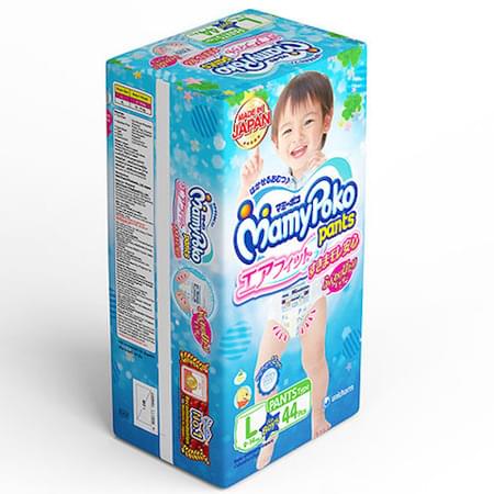 Mamypoko Pants Airfit Diapers Ultra Premium For Boys Large Size Pack Of 44